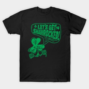 Lets Get Shamrocked St. Paddys Day Party T-Shirt